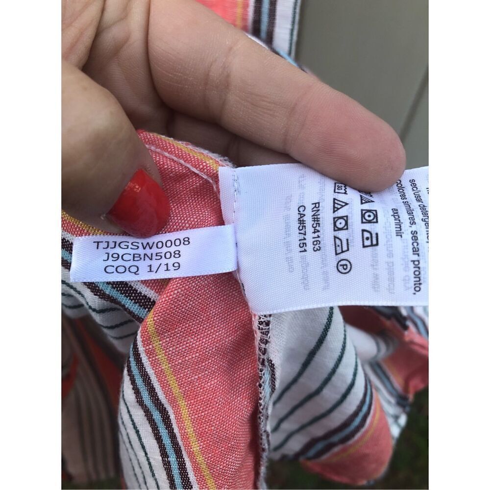 Tommy Hilfiger linen and cotton Dress Size 8 - Picture 3 of 5